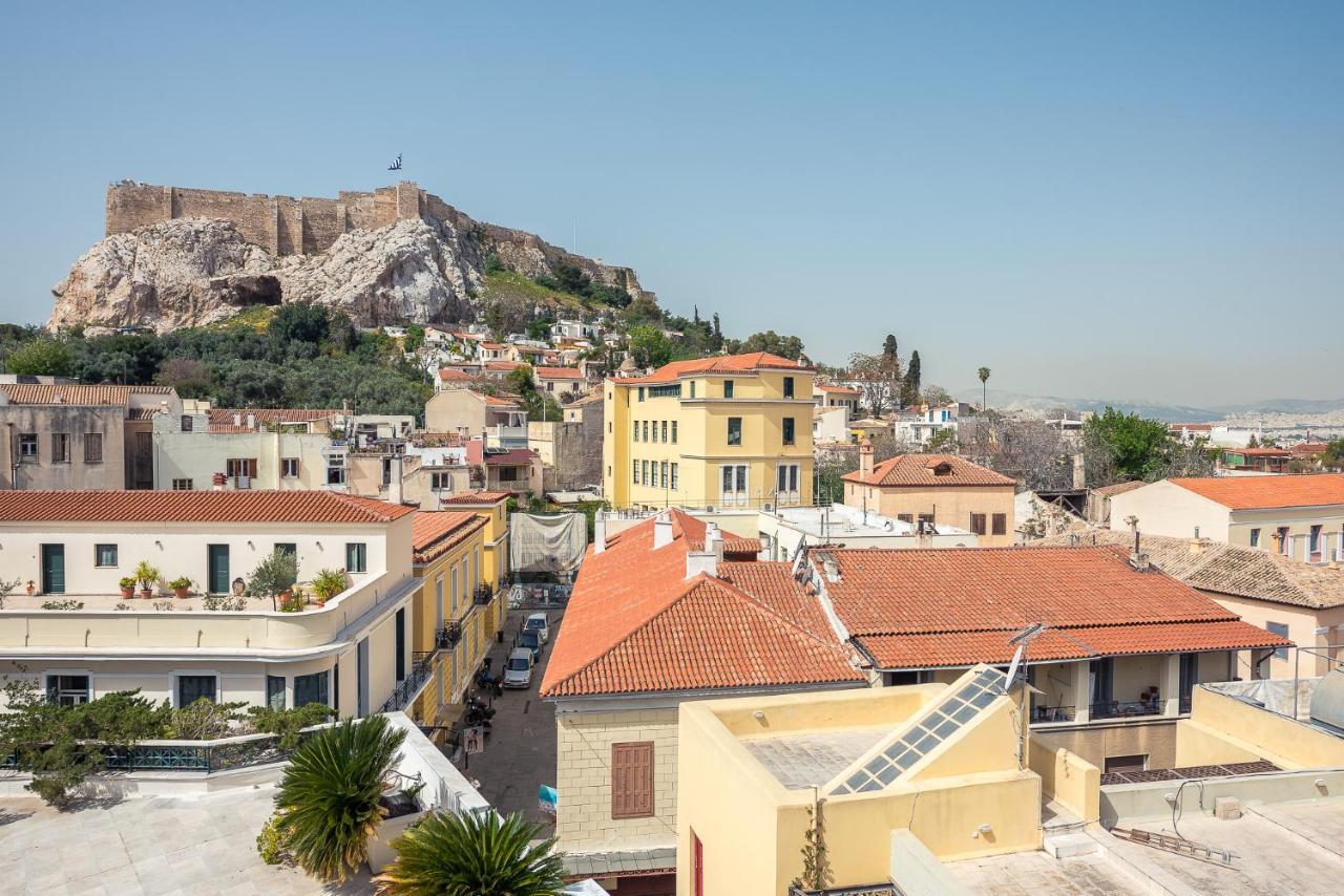 Studio Under Acropolis Rock Athen Eksteriør bilde