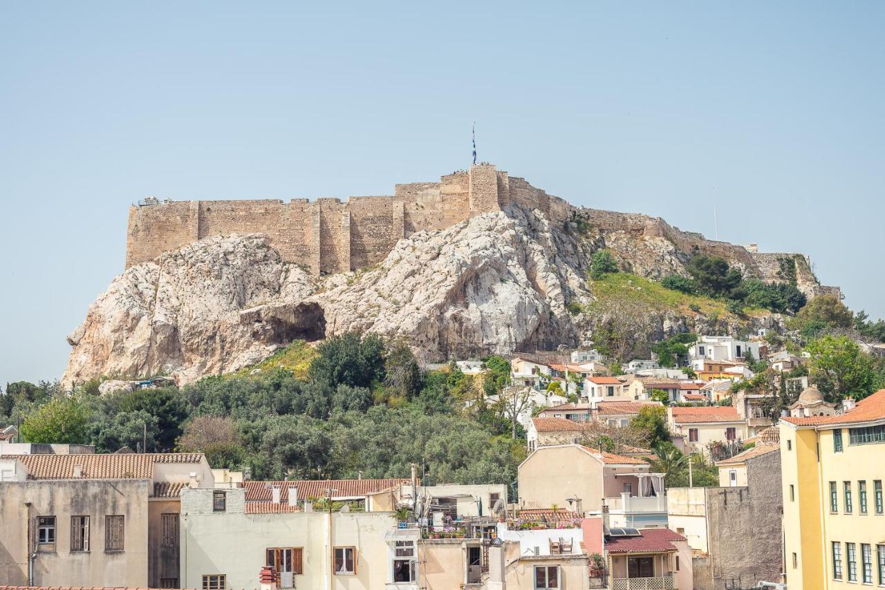 Studio Under Acropolis Rock Athen Eksteriør bilde